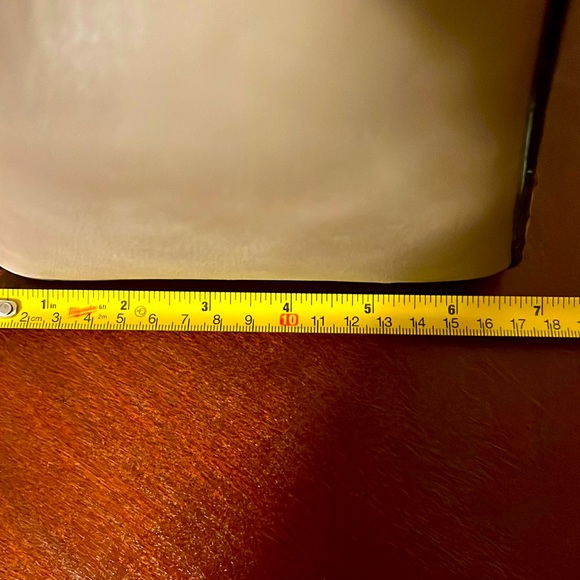 Large Faux Alligator Bag. NWOT. Absolutely New. Gold Trim. Many Pockets! - Picture 10 of 12